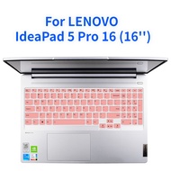 Silicone Keyboard cover Protector skin For LENOVO IdeaPad 5 Pro 16 inch (16'') (Not fit LENOVO Legion 5 16 ) Laptop