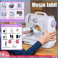 MaxChoose- Mesin Jahit Mini Portabel 12 Stitch Pola 1 mesin Jahit Listrik Pakaian Jahit Tangan Mesin