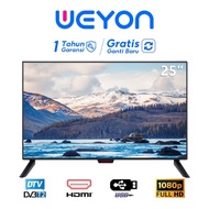 Unik Weyon tv digital 24 inch FHD tv led 21 inch TelevisiModel Murah