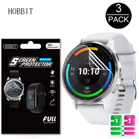3Pcs Soft TPU Hydrogel Film For Garmin Venu 3S 3 Movie Sport Watch Screen Protector For Garmin Venu3