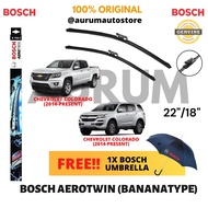 Bosch Aerotwin Wiper Blade set for Chevrolet Colorado and Trailblazer (all model)
