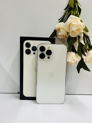 iPhone 13 pro max 256GB 銀色 ✅消費券✅電池健康 100%✅單卡+esim功能✅Face ID✅現貨提供✅任Check✅三個月保養 13pro max 13promax 13 