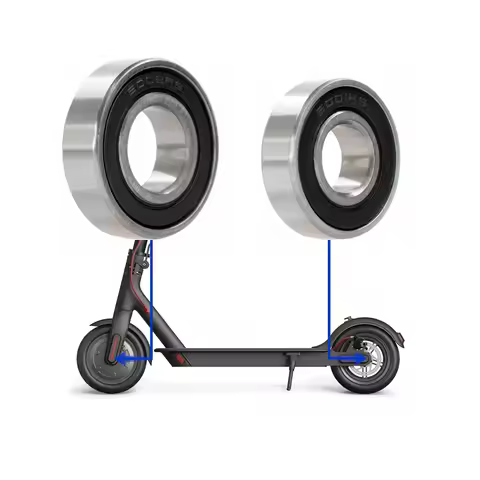 6001RS /6002RS High Speed Precision Front Motor Bearing Rear Wheel Ball Bearings For XM M365 Pro 1S 