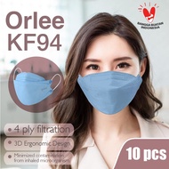Masker Kf94 KF 94 4Ply 4 ply Emboss Orlee evo 3D Kemenkes isi 10 pcs