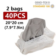 40PCS Disposable towels kitchen accessories cleaning tools hand towel microfiber cloth screen cleane