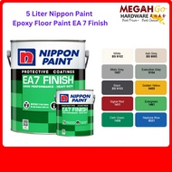 5 Liter Nippon Paint  Epoxy Floor Paint EA 7 Finish Cat Lantai 地面漆