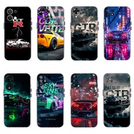 For OPPO Reno 8 8t 5F F19 PRO 5Z A95 A55 A56 AX5s AX7 GTR supercar car TPU soft silicone transparent