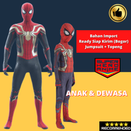 Kostum Spiderman No Way Home Anak Dewasa Baju Cosplay Superhero Import