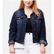 Women Denim Jacket . Kain Stretchable.. 95% Cotton, 5 % Spandex