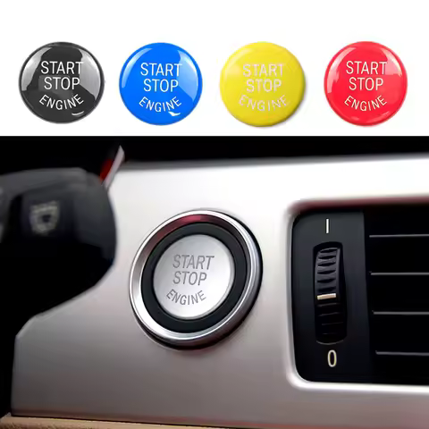 Car Engine START Button Replace Cover STOP Switch Accessories Decor for BMW 1 3 4 5 6 7 Series E65 E