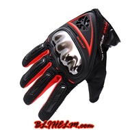 SCOYCO TOUCH SCREEN GLOVES | MC44 RED | GLOVES MOTORCYCLE CONTROL