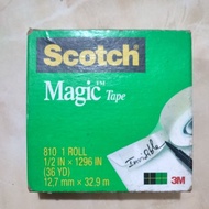 3m Scotch magic tape3m 1/ 2 in x 36 yards ( 12.7mm x 32.9m) 3m tape