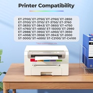 502 Botol Isi Semula Dakwat ET-2850 ET-3760 ET-3850 Penggantian untuk 502 Botol Dakwat (5 Pek) untuk