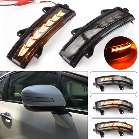 2pcs Dynamic Blinker for Honda Civic 9th MK9 Jade Crider City LED Turn Signal light side mirror lamp
