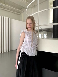 CASA PROJECTS - Ribbon sleeveless vest (Pre-Order)