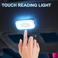 รถใหม่ไฟ LED สัมผัสไฟภายในไร้สายไฟรถยนต์เพดานอ่านโคมไฟสำหรับประตูเท้าลำต้นเก็บ USB ชาร์จ