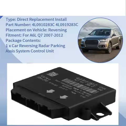 New PDC Parking Aid Control Module 4L0919283C for Audi Q7 A6 C6 2007-2012 Reversing Radar Assis Syst