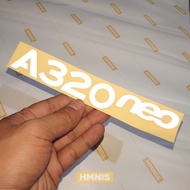Airbus A320 Neo Sticker, Airbus A330 Neo, Airplane Sticker, Airbus Airplane Cutting Sticker