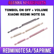 TOMBOL Outer Button ON OFF VOLUME XIAOMI REDMI NOTE 5A - NOTE 5A PRIME POWER VOLUME ORIGINAL