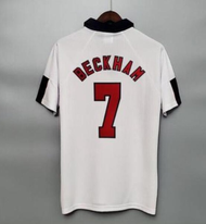 1998 England Home Jersey Football Retro Grade:AAA Shirt S-XXL เสื้อบอล เสื้อบอลวินเทจ ชุดฟุตบอลผู้ชา