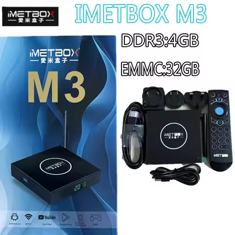 IMETBOX M3 TV Box 2024 32GB With Vioce Control Wifi 6 8k HD Smart TV Box Hot in Korea Singapore Japa