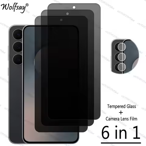 Privacy Screen Protector For Samsung Galaxy S25 FE Anti-Spy Tempered Glass Samsung S25 FE Privacy Gl