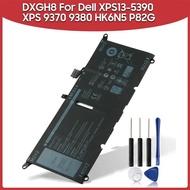 New Replacement Battery DXGH8 For Dell XPS 9370 9380 HK6N5 P82G XPS13-5390 High Quality Rechargeable