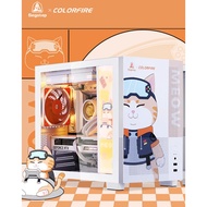 SEGOTEP MEMPHIS-S MEOW PC CASE + 1 MEOW LED + 240MM AIO WATERCOOLER + 3 MEOW ARGB FAN (COLAB SEGOTEP