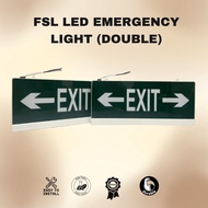FSL LED Emergency Exit Light – Double