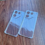 Silicone flexible case for Tecno CK8N transparent and shockproof at 4 corners