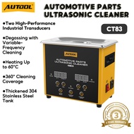 AUTOOL CT83 Automotive Parts Ultrasonic Cleaner Large capacity 3L