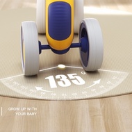 [Wholesale + RETAIL] High-quality 4-wheeled anti-dumping baby walker with music and fun lights, load