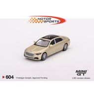 Mini GT 1/64 Mercedes Maybach S680 Champagne Metallic 1:64