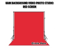 Kain Background Foto Red Screen / Kain Premium Studio Merah