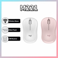 M221 Silent Wireless Mouse - Ultra-Quiet Clicks