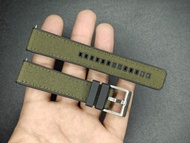 สายนาฬิกา สายยาง FKM Hybrid Canvas Rubber Strap