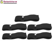 BEBETTFORM 5pcs Three Legged Race Games, Elastic Tie Durable 3 Legged Race Bands, Group Games Firm B