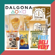 Dalgona Collection / Latte / Almond / Snack / Candy Squid game