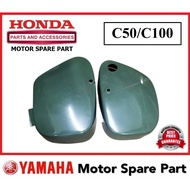 HONDA C50 C100 SIDE COVER 0 BETTERY BATERI SIDE COVER TEPI HIJAU C-50 C 50 C-100 C 100 C100 HONDA