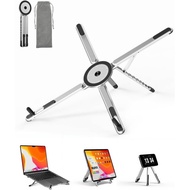 Magnetic multi-scenario use suitable for all stands: laptop, tablet, phone stand, 3-in-1 travel, wor