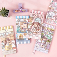 Small Mochi weeks Notebook 8 Types Plan Square Handbook Sticker