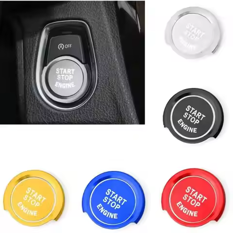 For BMW 1 2 3 4 Series X1 F48 F20 F21 F30 F32 F33 F34 F36 F45 F46 Car Engine Start Button Stickers I
