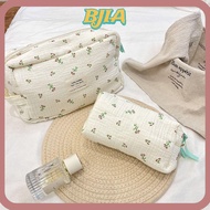 ✿BJA✿ Cosmetics Bag, Handheld Floral Print Makeup Bag, High Quality Begonia Flower/Rose Washing Bag 