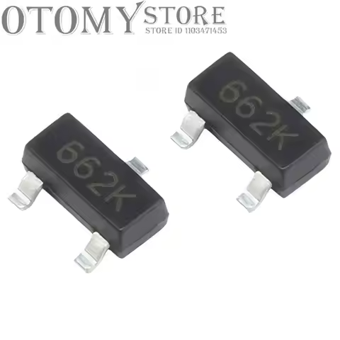 50-100PCS 100% NEW XC6206P332MR 3.3V silk-screen 662K SOT23 voltage stabilizing Chipset