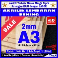 Acrylic sheet 2mm A3 Acrylic/ BENING Acrylic/