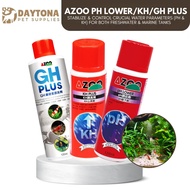 AZOO pH Lower pH Plus KH Plus and GH Plus Water Parameter Stabilizer for Freshwater & Marine Tanks