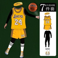 Wholesale Base Layer for Men and Women24Children's Sports Kobe Bryant Long Sleeve Summer Autumn Slee