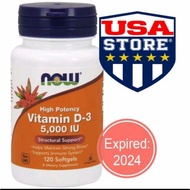 Now FOODS VITAMIN D3 5000IU 5000IU 120 SOFTGELS VIT D3 NOW FOOD