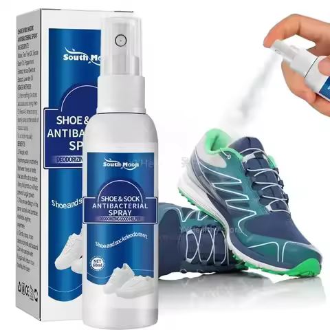 Shoe Foot Deodorizer Spray Natural Deodorizer Spray Refreshing Foot Spray Odor Removal Anti-sweat Fo