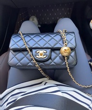 Chanel cf mini 20cm 金球袋